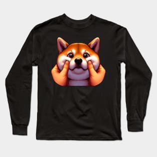 You Are So Cute meme Shiba Inu Long Sleeve T-Shirt